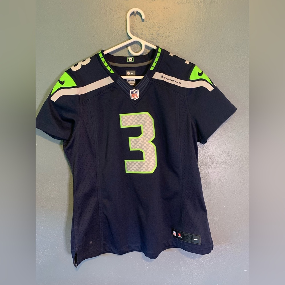 NFL On Field Russel Wilson jersey